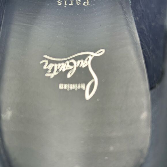 Men's Christian Louboutin spike boat flat sneaker size 44 made in Italy - Picture 8 of 11